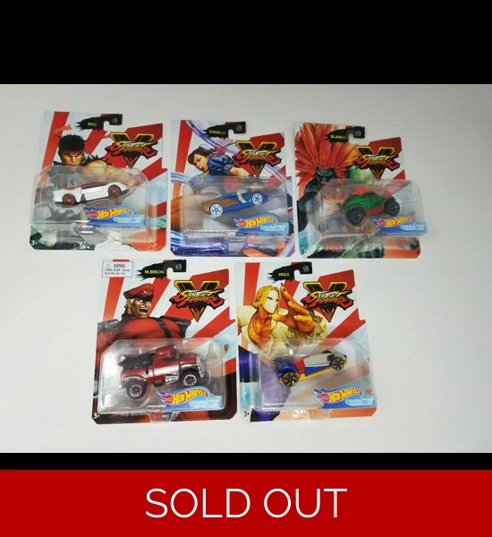 H.W. Street Fighter V 5 PC Series (Complete Set)